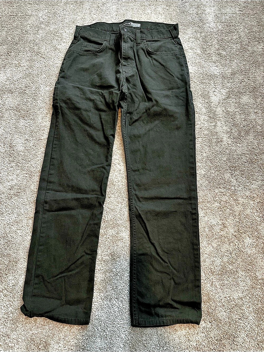Carhartt Relaxed Straight Rigby Pant Men's Work Pants Black Waist 32 x 32